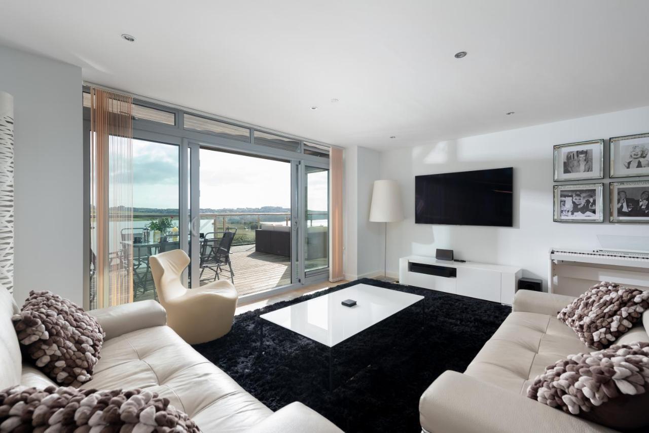 Ollies 4 Cribbar Apartment New Quay Exterior foto
