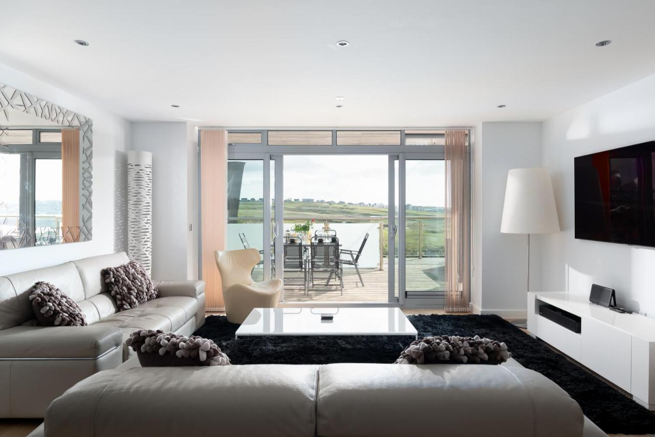 Ollies 4 Cribbar Apartment New Quay Exterior foto